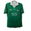Authentic 2013 Limerick GAA home jersey ONeills green white size Large Sporting Limerick sponsor