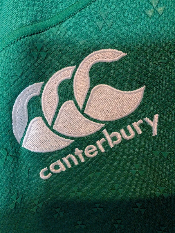 2014/2015 Ireland Rugby Home Shirt (Large - TF) - Image 5