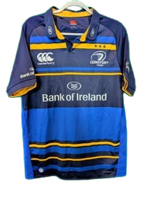 Authentic 2016 Leinster Rugby European Champions Cup jersey Canterbury navy size Large Bank of Ireland