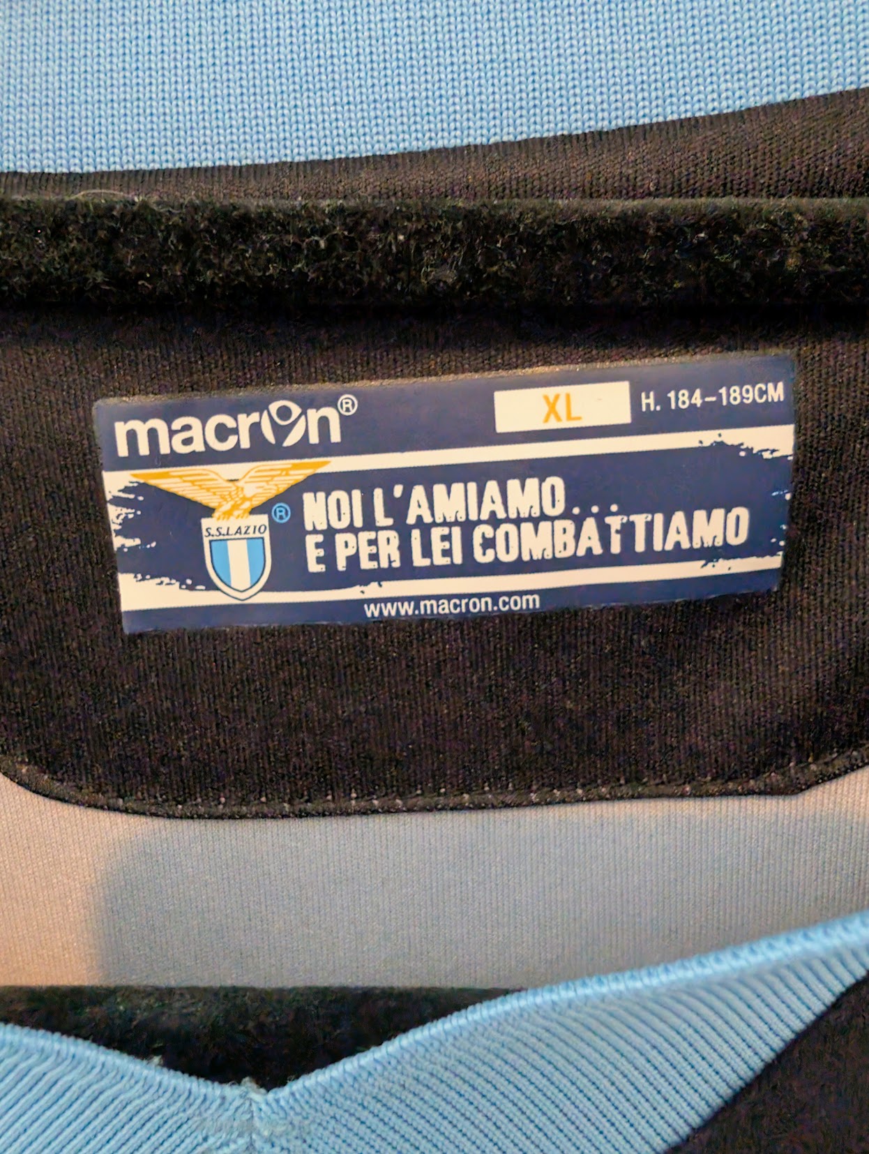 2015/16 Lazio Away Shirt (XL) - Image 3
