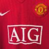 2007/09 Manchester United Home Shirt (M) - Image 4