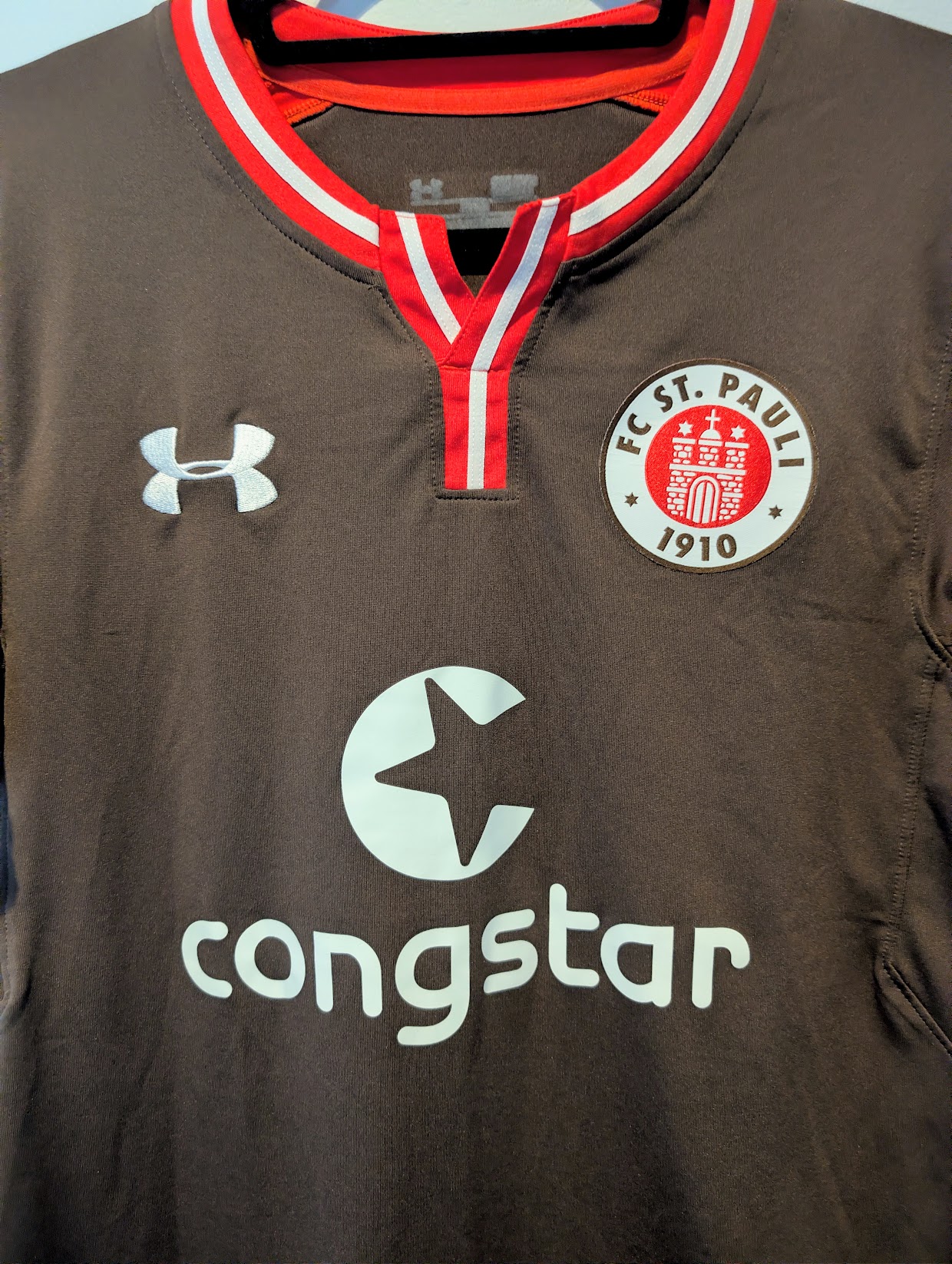 2016/17 FC St. Pauli Home Shirt (S) - Image 3