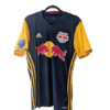 Authentic 2016 New York Red Bulls away shirt Adidas AB9433 navy blue yellow size Medium MLS patch