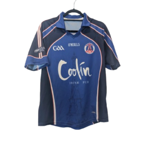 Authentic Paris Gaels GAA jersey ONeills blue size Medium Coolin Irish Pub Eiffel Tower