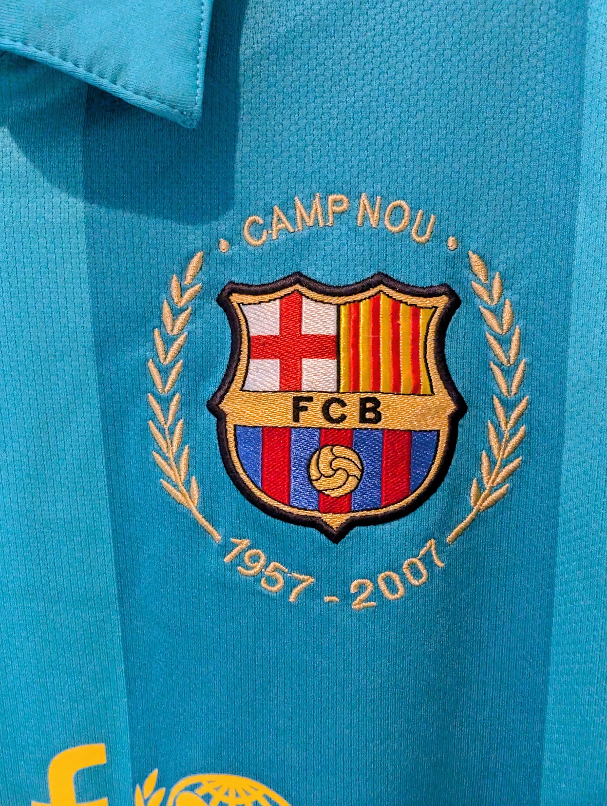 2007/08 FC Barcelona Away Shirt (2XL) - Image 4