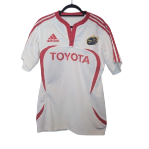 Authentic 2008 Munster Rugby player issue away jersey Adidas Formotion size 9 number 21 Toyota