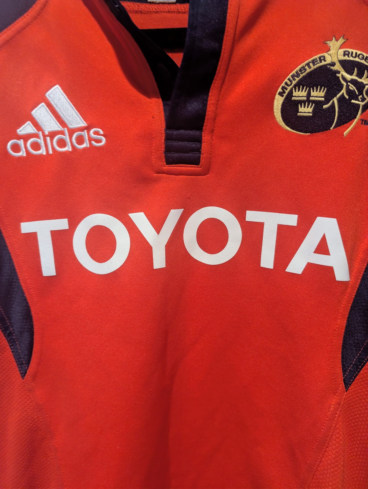2007–2009 Munster Rugby Home Jersey (M) - Image 2