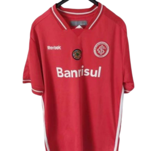 Authentic 2011 SC Internacional home shirt Reebok red size Large Banrisul sponsor
