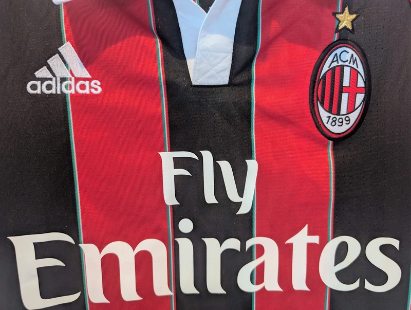 2012/13 AC Milan Home Shirt (Large) - Image 6