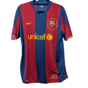 Authentic 2007 Barcelona home shirt Nike 237741-655 Blaugrana size Large UNICEF