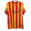 Authentic 2013 Barcelona away shirt Nike red yellow Senyera size Large 532823-703