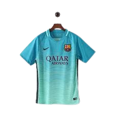 Authentic 2016 FC Barcelona third shirt Nike teal mint size Medium Qatar Airways