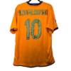 Authentic 2006 2007 Barcelona away shirt Nike orange size Large Ronaldinho 10