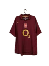 Authentic 2005 Arsenal Highbury Farewell shirt Nike redcurrant gold size Large O2