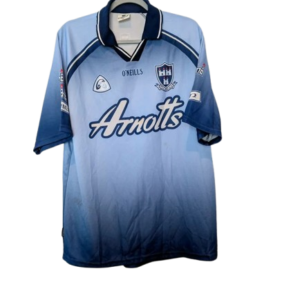 Authentic 2000 Dublin GAA home jersey ONeills blue gradient size Large Arnotts sponsor