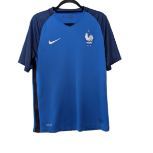 Authentic 2016 France home shirt Nike 724615-439 blue size Medium FFF crest