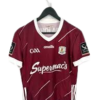 Authentic 2022 Galway GAA home jersey ONeills maroon white size Large Supermacs