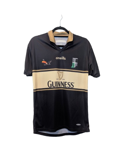 Authentic 2022 Indianapolis GAA jersey ONeills black gold size Medium Guinness sponsor toucan