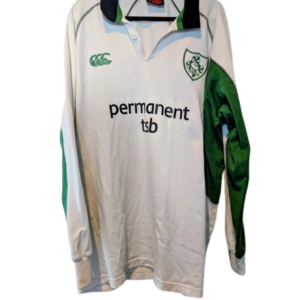 Vintage 2004 2006 Ireland IRFU rugby jersey by Canterbury size 2XL green