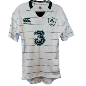 Authentic 2014 Ireland Rugby away jersey Canterbury player issue internal GPS pouch tight fit XL