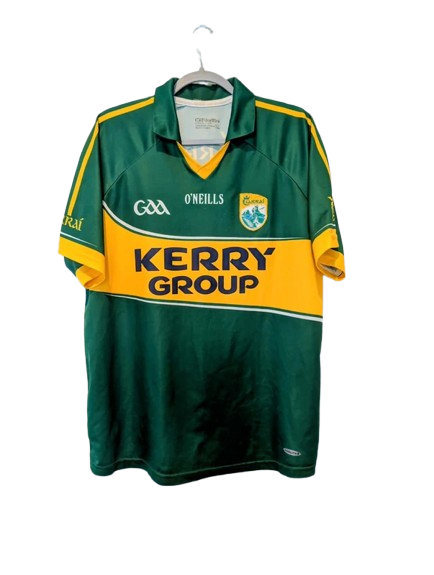 Authentic 2012 Kerry GAA shirt O'Neills green gold size XL Kerry Group