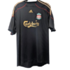 Authentic 2009 2010 Liverpool away shirt Adidas black gold Carlsberg sponsor size Large
