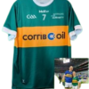 Authentic match worn Warriors for Humanity Kerry style GAA jersey McKeever size Large Lauren Guilfoyle Corrib Oil