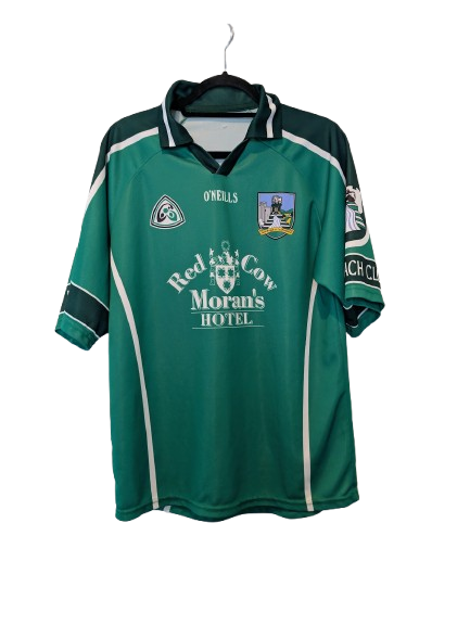 Authentic 2003 Limerick GAA home jersey ONeills green white size Large