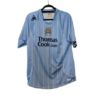 Authentic 2007 Manchester City home shirt Le Coq Sportif sky blue size Large Thomas Cook sponsor