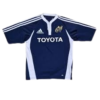 Authentic 2007 Munster Rugby training jersey Adidas red navy size Medium Toyota sponsor
