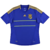 Authentic 2011 Ukraine away shirt Adidas blue yellow size Medium Euro 2012