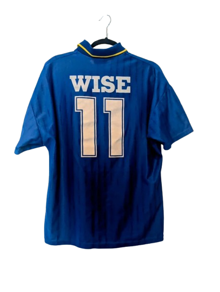Authentic 1995 Chelsea FC home jersey Umbro blue Dennis Wise number 11 Coors sponsor
