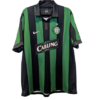Authentic 2006 Celtic FC away shirt Nike 146915 black green striped size XL Carling sponsor